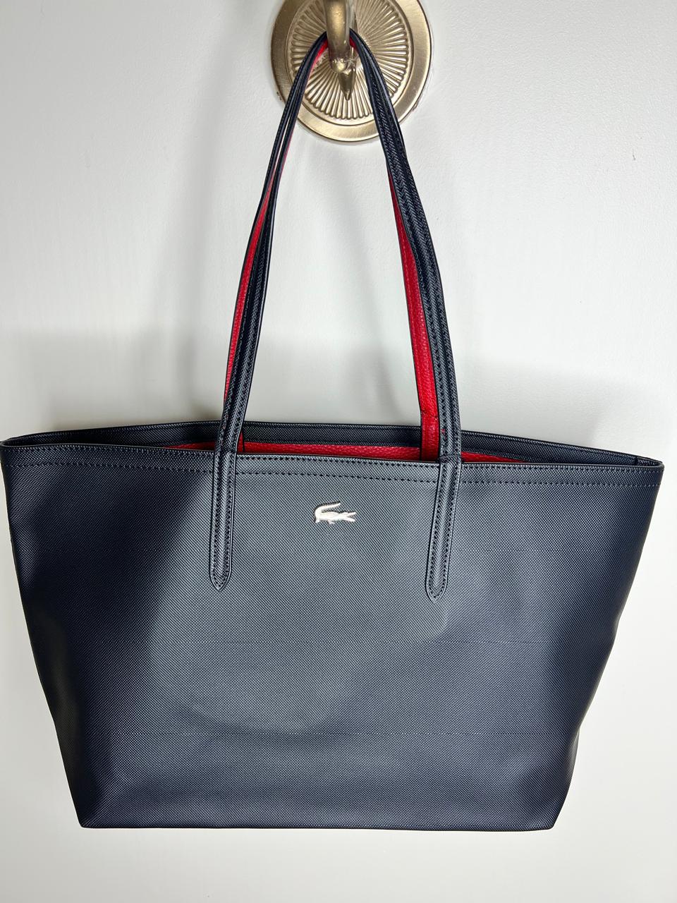 Lacoste double face mirror bag
