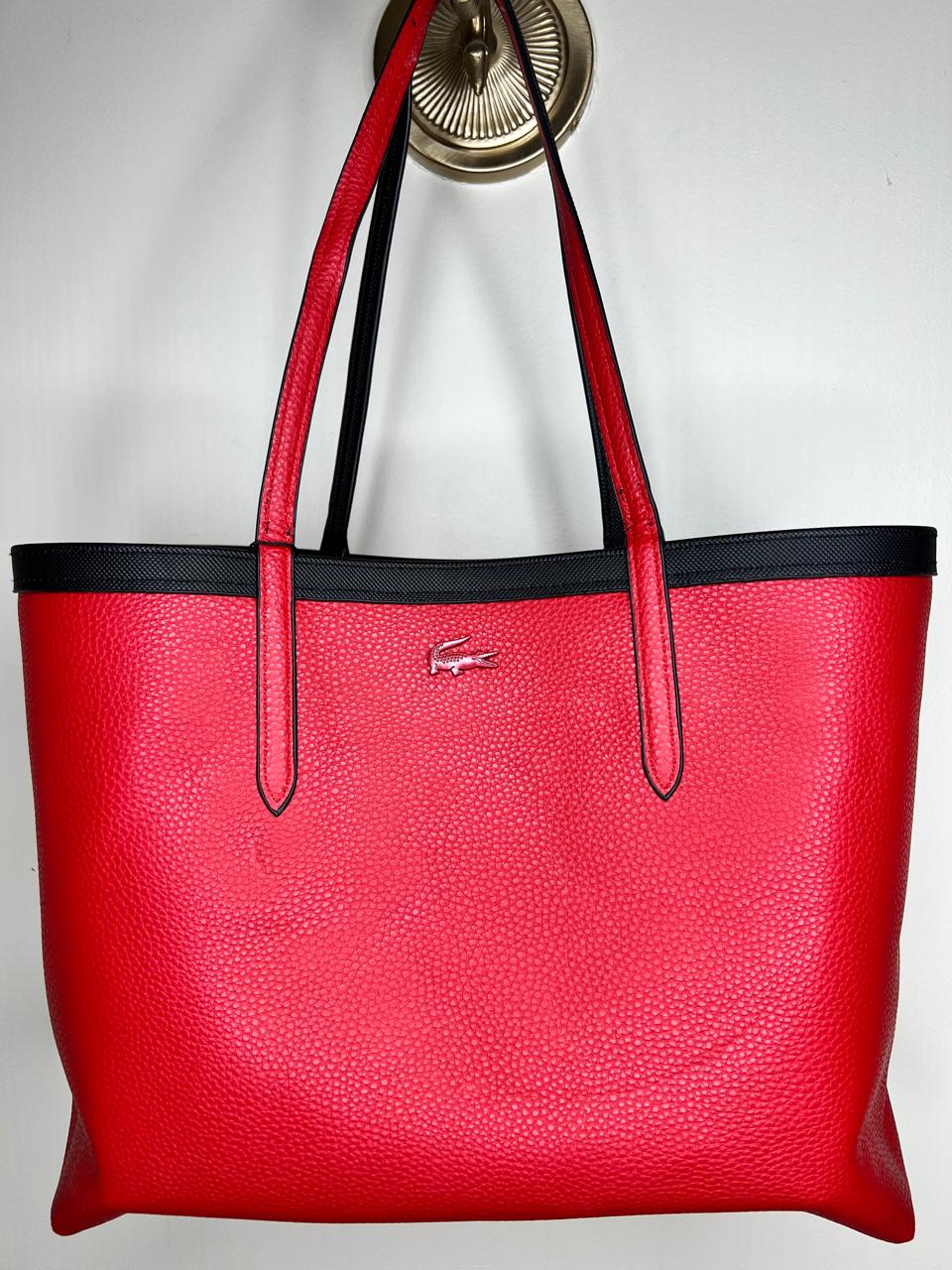 Lacoste double face mirror bag