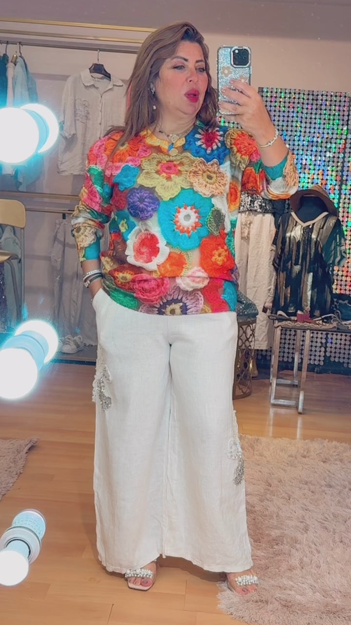 Flower pants